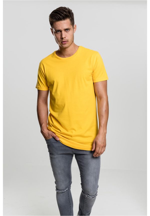 Urban Classics Shaped long T-shirt chrome yellow