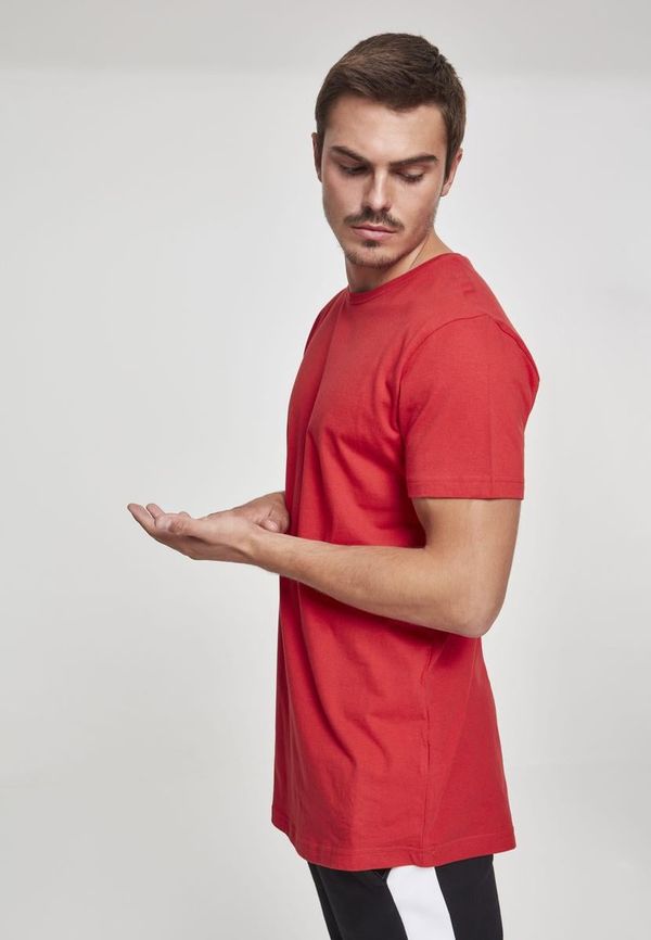 Urban Classics Shaped long T-shirt fiery red