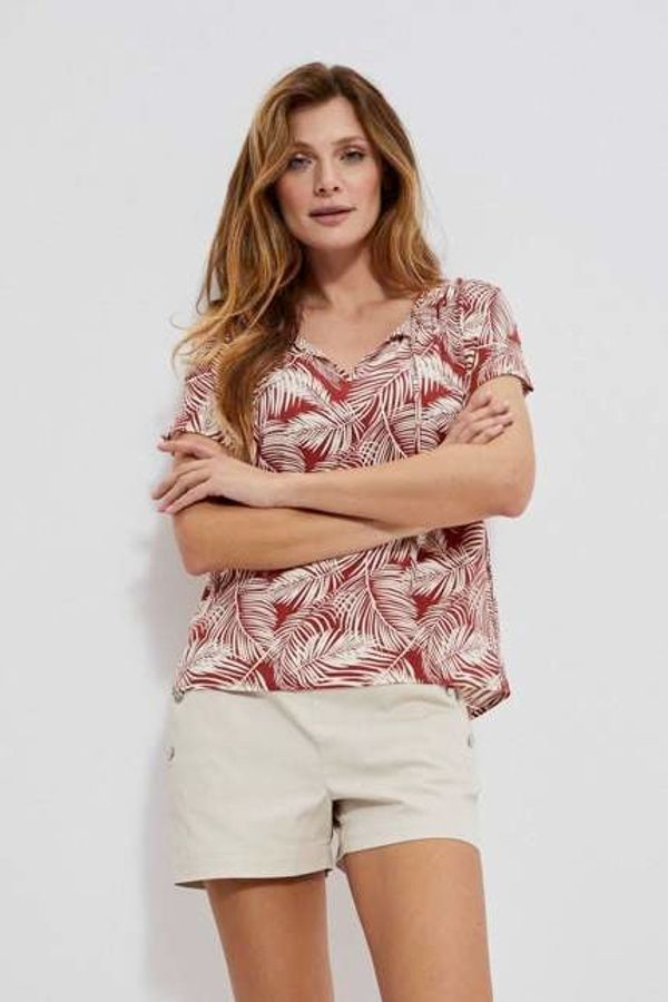 Moodo Shirt blouse with a floral print