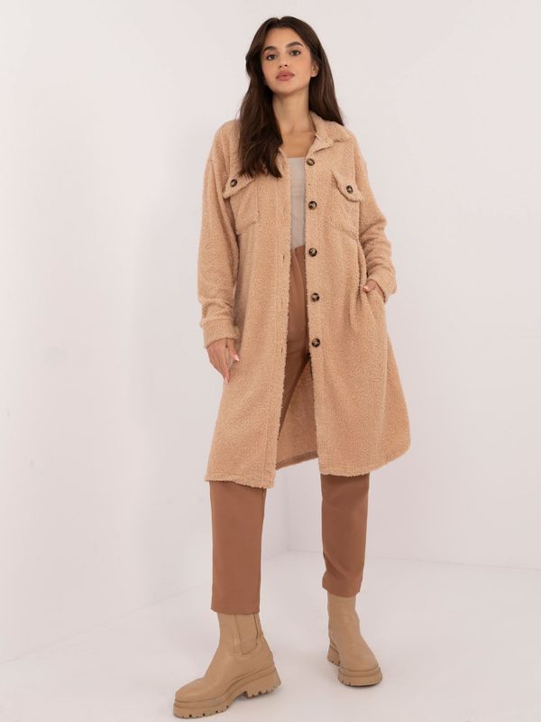 Italy Moda Shirt-DHJ-KS-19806.12X-camel