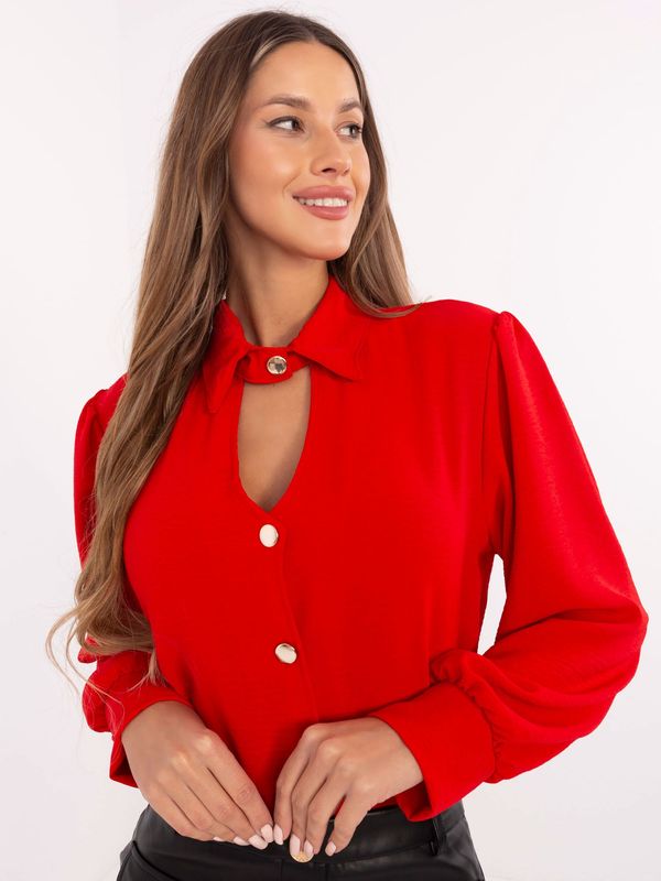 Italy Moda Shirt-MI-KS-91515.86P-red