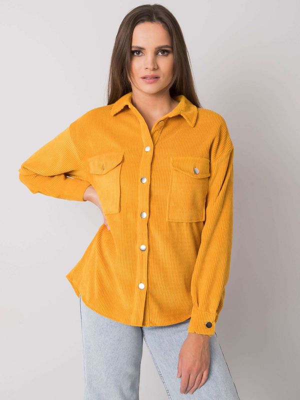 RUE PARIS Shirt-RO-KS-GM-01.20P-dark yellow