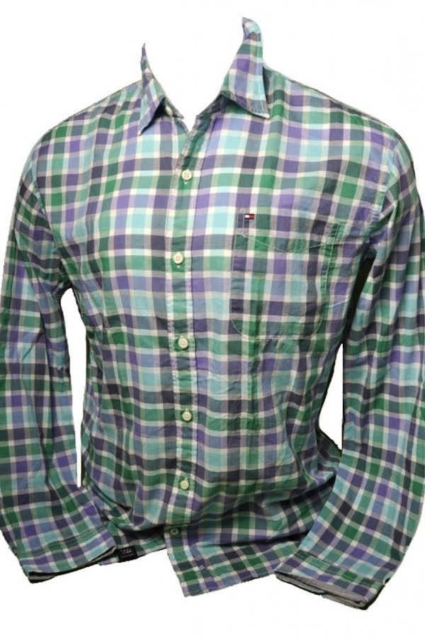 Tommy Hilfiger Shirt - Tommy Hilfiger bryce chk vf4 multicolor