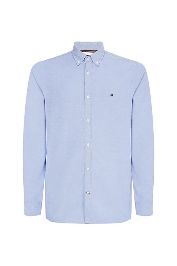 Tommy Hilfiger Shirt - Tommy Hilfiger CORE STRETCH SLIM OXFORD SHIRT pale blue