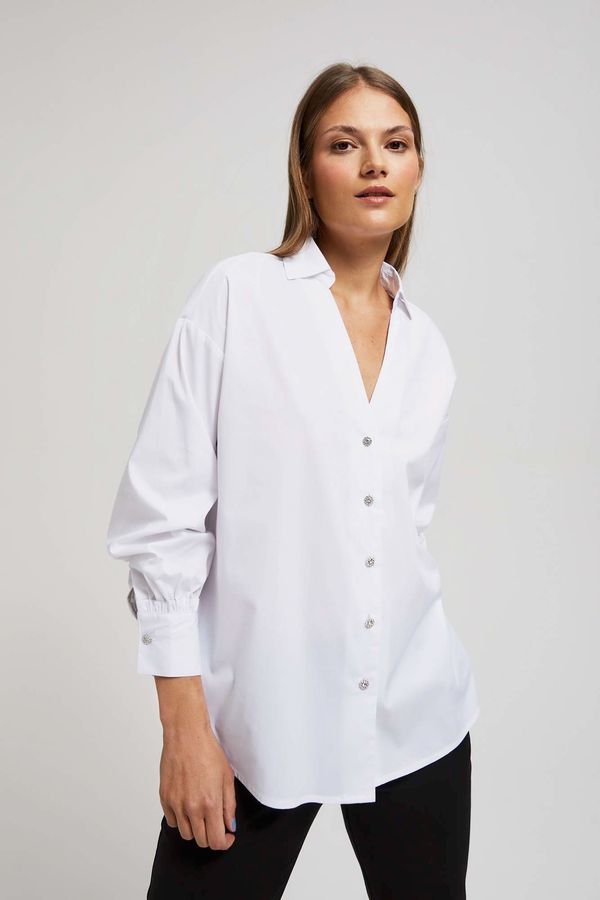 Moodo Shirt with decorative buttons