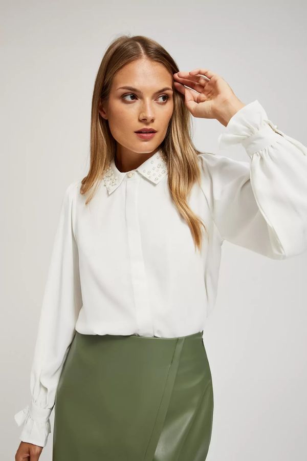 Moodo Shirt with decorative collar