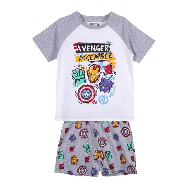 AVENGERS SHORT PYJAMAS SINGLE JERSEY POINT AVENGERS