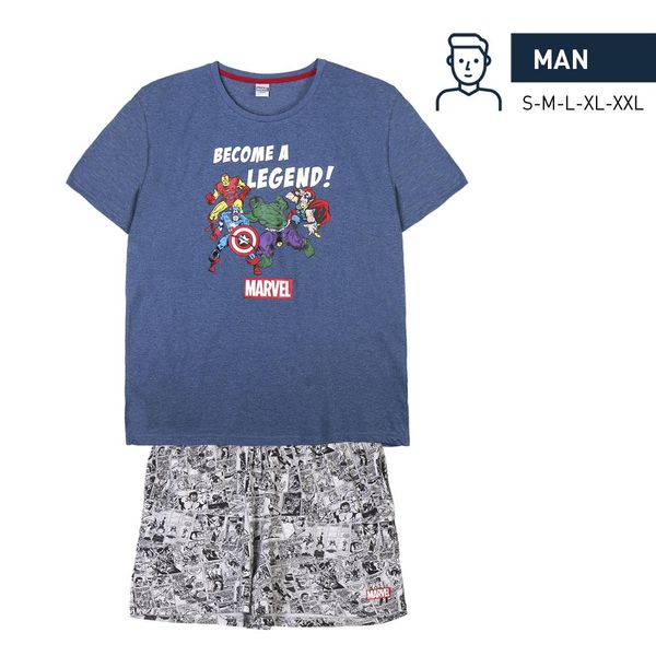 Marvel SHORT PYJAMAS SINGLE JERSEY POINT MARVEL