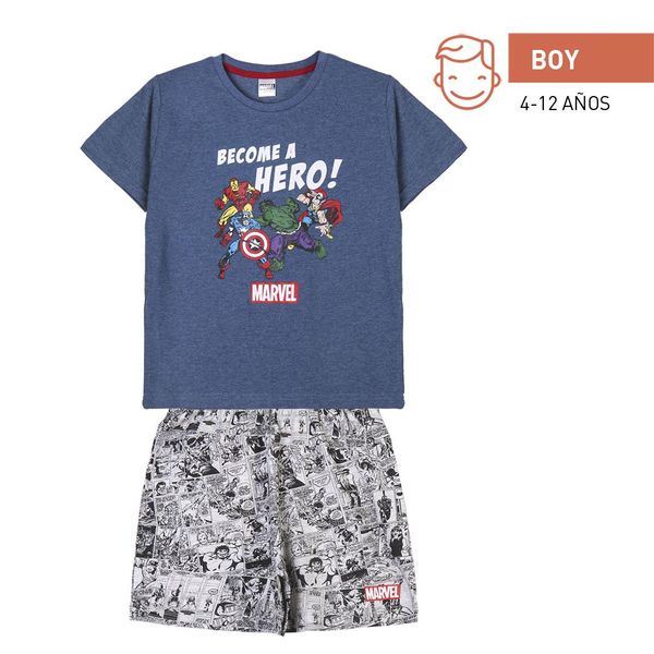 Marvel SHORT PYJAMAS SINGLE JERSEY POINT MARVEL