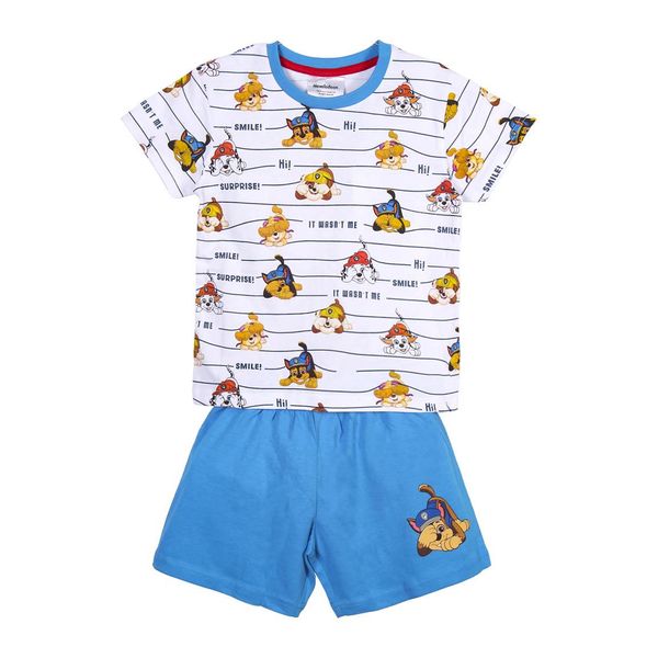 Paw Patrol SHORT PYJAMAS SINGLE JERSEY POINT PAW PATROL