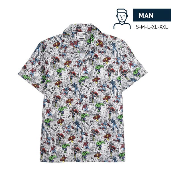 Marvel SHORT SHIRT POPELIN MARVEL