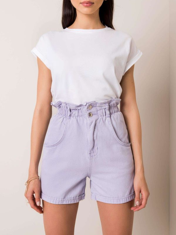 RUE PARIS Shorts-180-SN-PQ2020.20P-Light Purple