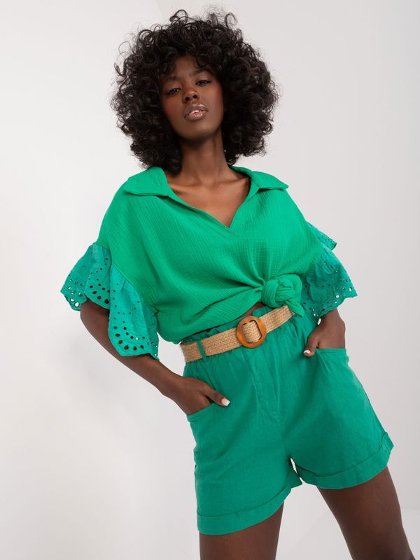 Italy Moda Shorts-DHJ-SN-2598.29X-Green