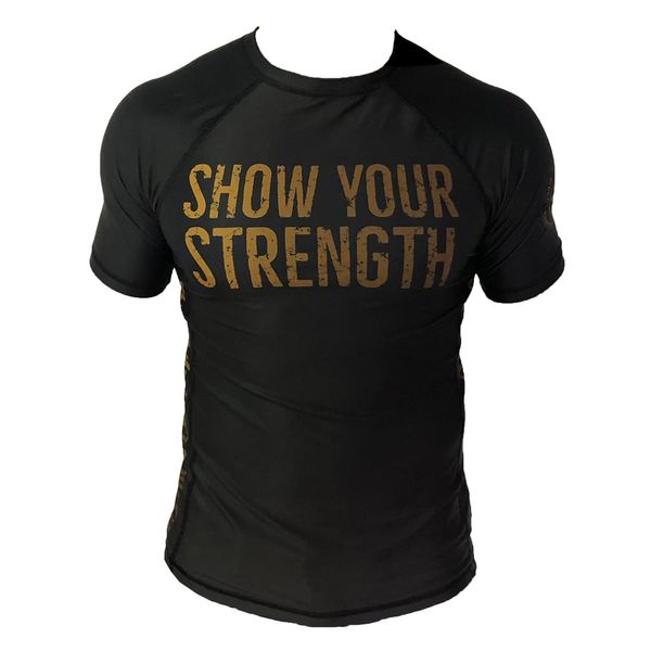 ShowYourStrength ShowYourStrength Man's T-shirt Rashguard