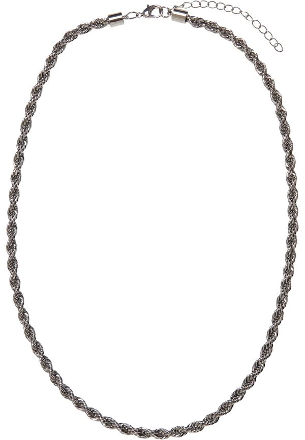 Urban Classics Accessoires Silver necklace Charon Intertwine