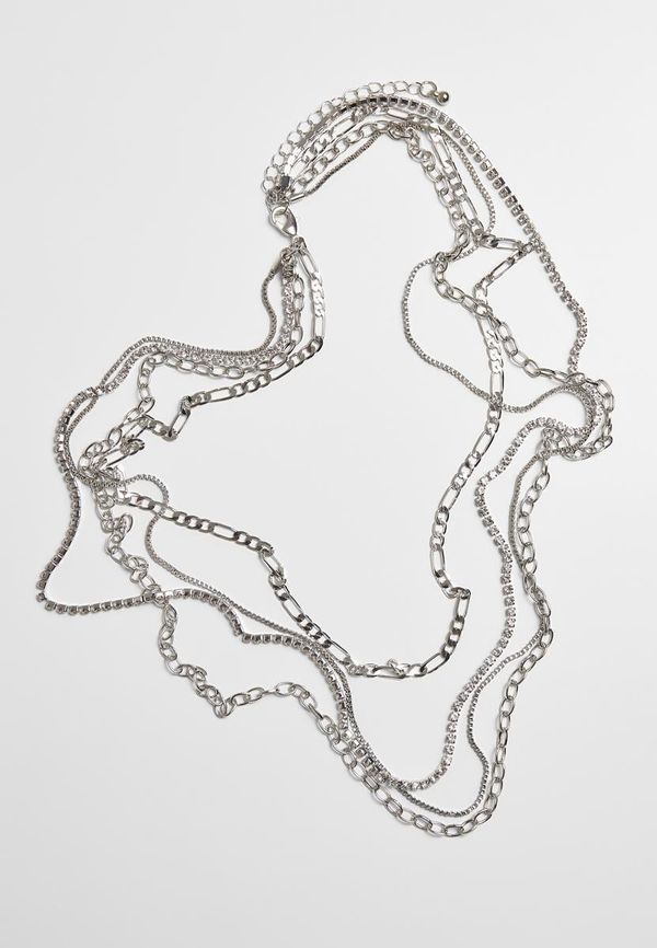 Urban Classics Accessoires Silver necklace Valeria Layering