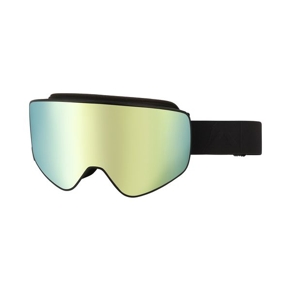 ALPINE PRO Ski goggles AP ZALLE golden oak