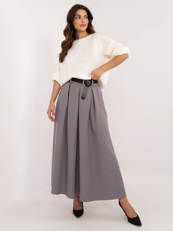 Italy Moda Skirt-DHJ-SD-19720.83-gray