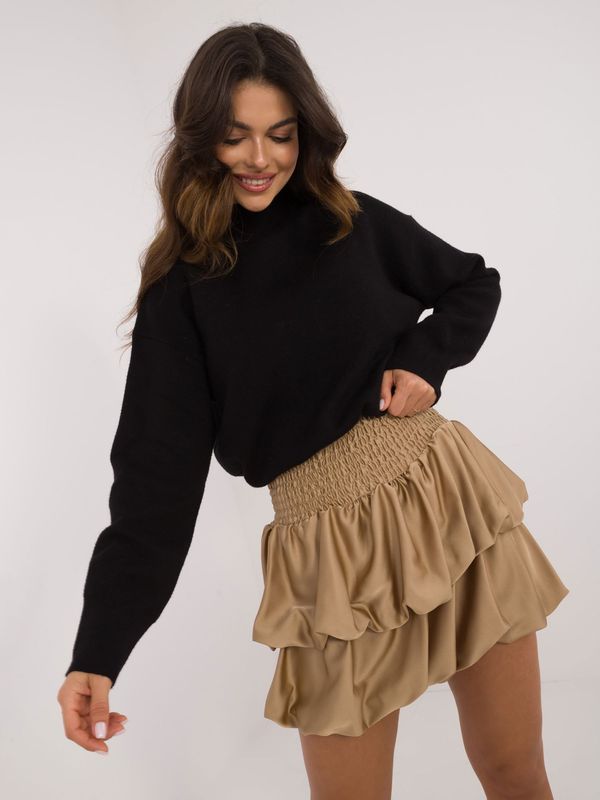 Italy Moda Skirt-DHJ-SD-19820.85-camel