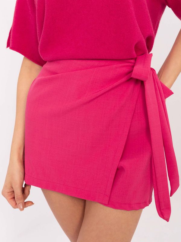 Italy Moda Skirt-MI-SD-121388.39-fuchsia