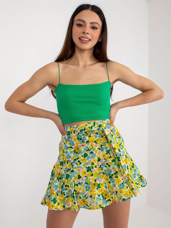 Vinceotto Skirt-NM-SD-AB033.46P-yellow