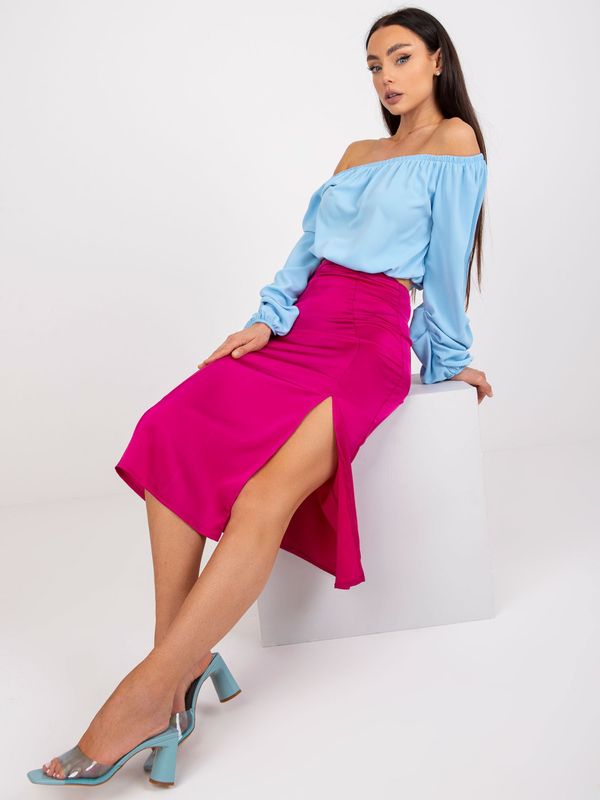 RUE PARIS Skirt-WN-SD-1705.86-fuchsia