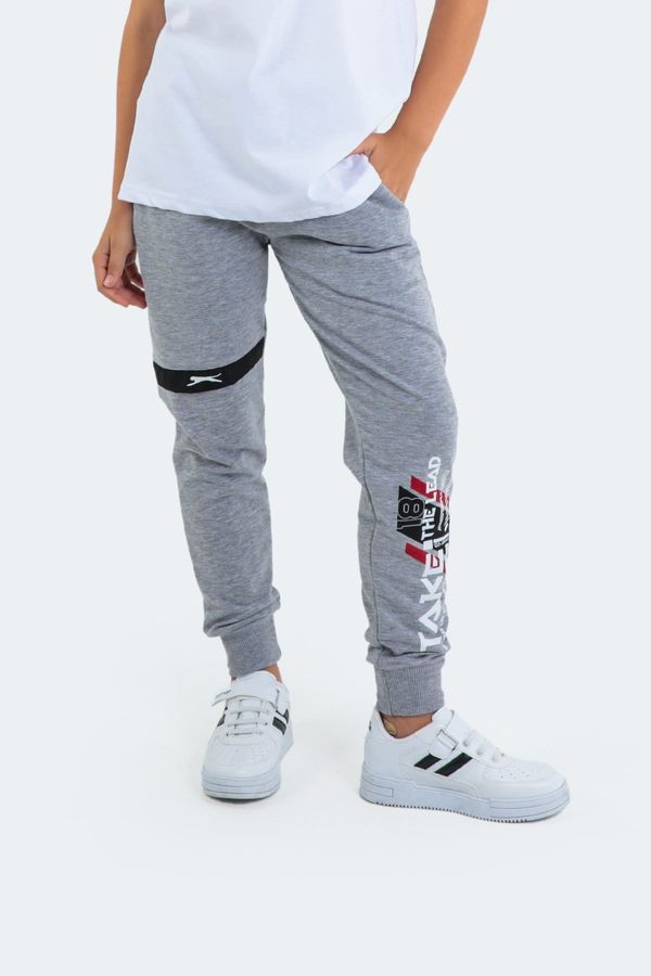 Slazenger Slazenger Devan Kids Unisex Sweatpants Gray