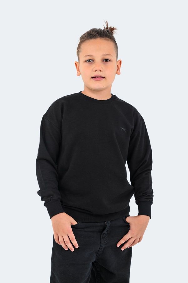 Slazenger Slazenger Dna Unisex Kids Sweatshirt Black