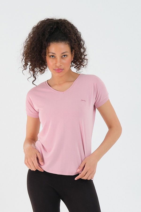 Slazenger Slazenger Play Women's T-shirt Pink Women's Sports T-Shirt