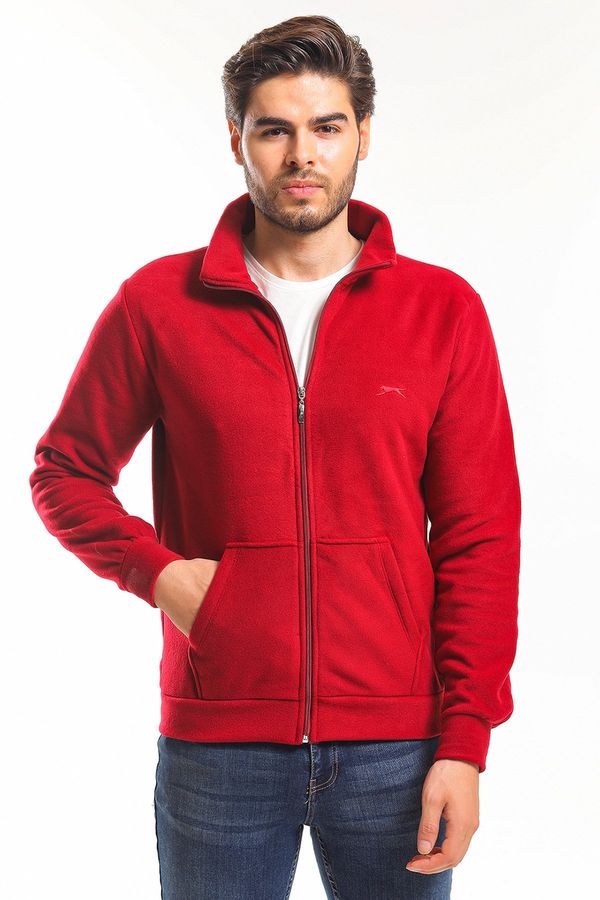 Slazenger Slazenger Sansa Men's Fleece Claret Red