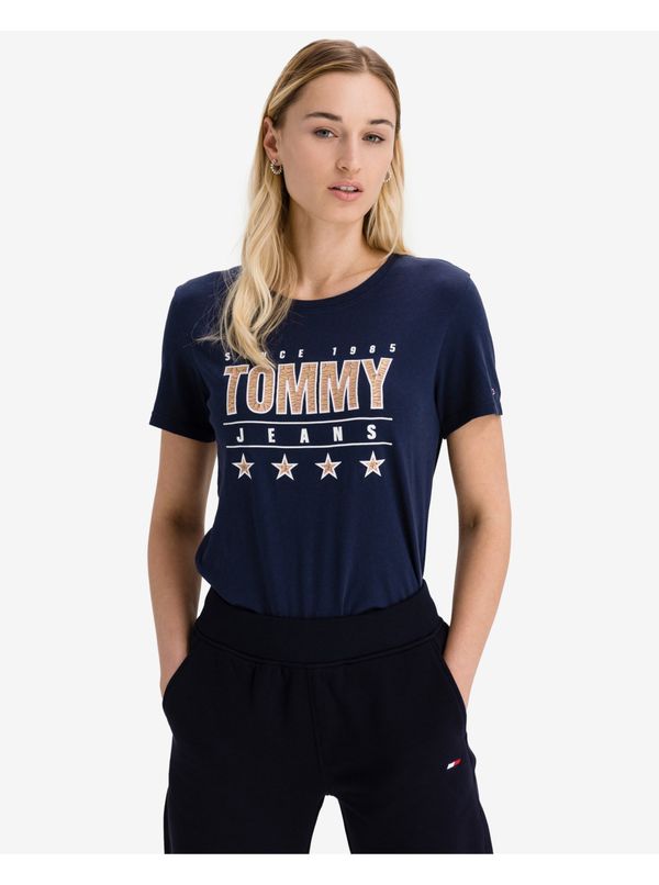 Tommy Hilfiger Slim Metallic T-Shirt Tommy Jeans - Women