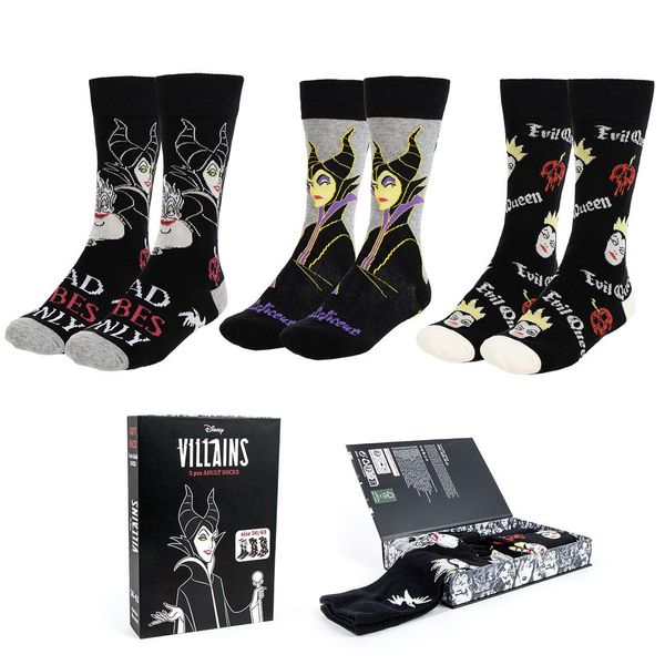 Disney SOCKS PACK 3 PIECES DISNEY VILLANAS