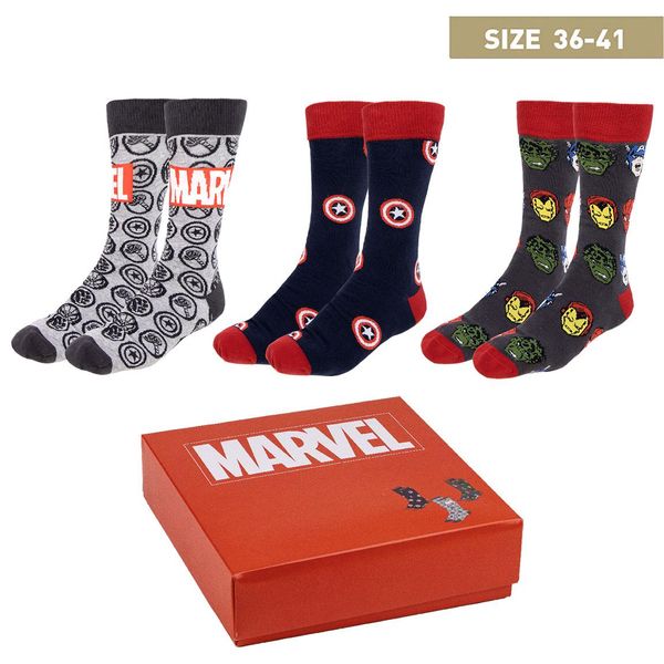 Marvel SOCKS PACK 3 PIECES MARVEL