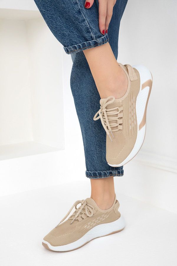 Soho Soho Beige Women's Sneakers 19712