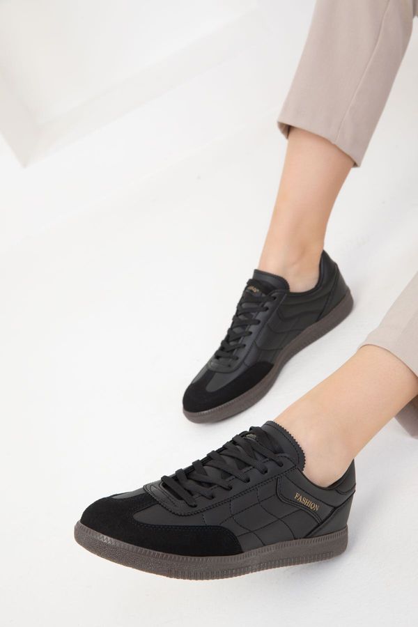 Soho Soho Black-Black Unisex Sneakers 19792