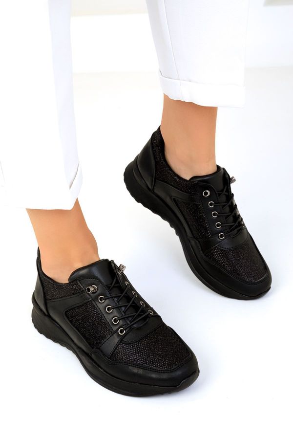 Soho Soho Black-Black Women&#39;s Sneaker 19201