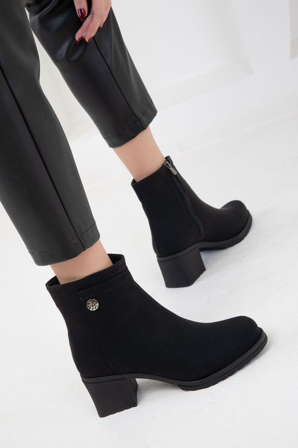 Soho Soho Black Matte Women's Boots & Booties 20048