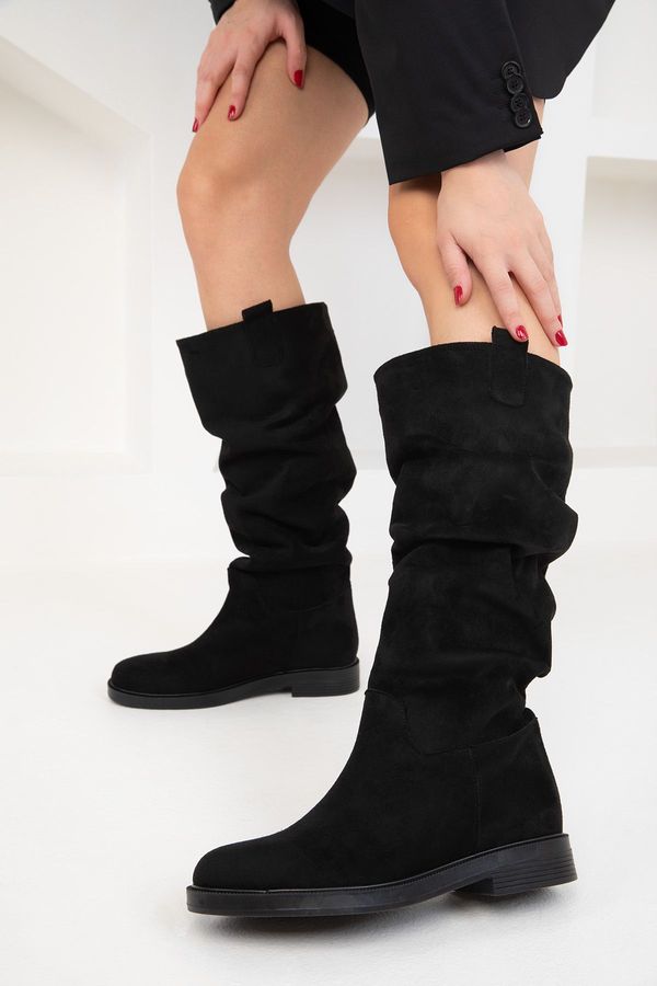 Soho Soho Black Suede Women's Boots 19787