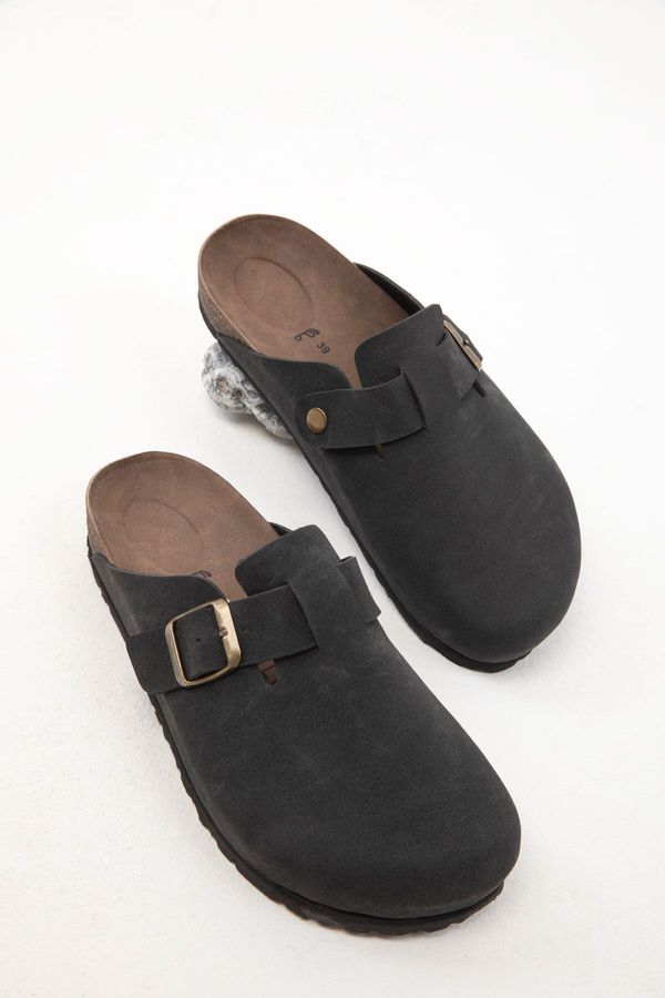 Soho Soho Black Unisex Slippers 19933