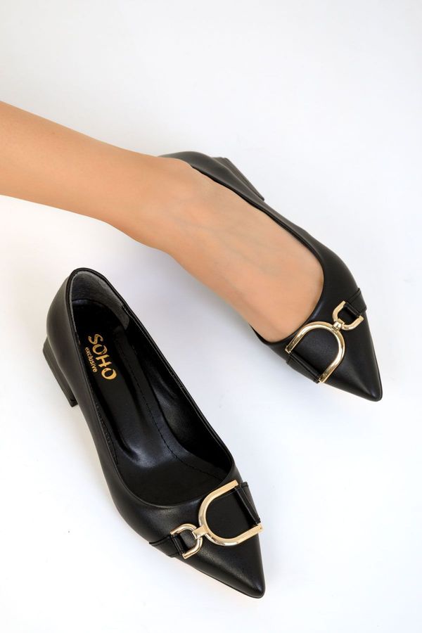 Soho Soho Black Women's Classic High Heel Shoes 19548