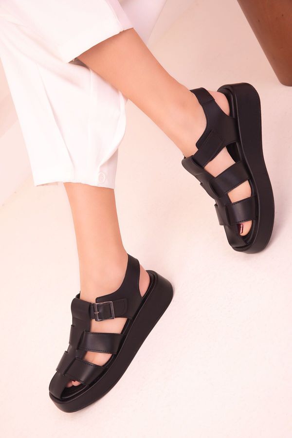 Soho Soho Black Women's Sandals 17814