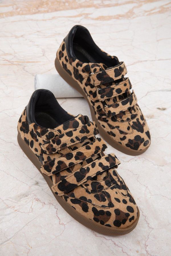 Soho Soho Leopard-Black Women's Sneaker 19894