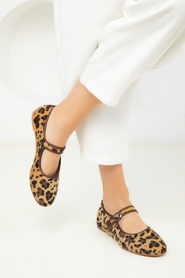 Soho Soho Leopard Women's Flats 18547