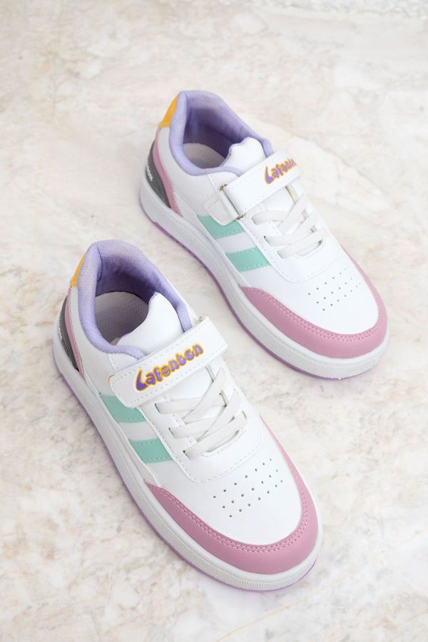 Soho Soho Lilac-White-Green Kids Sneaker 19605