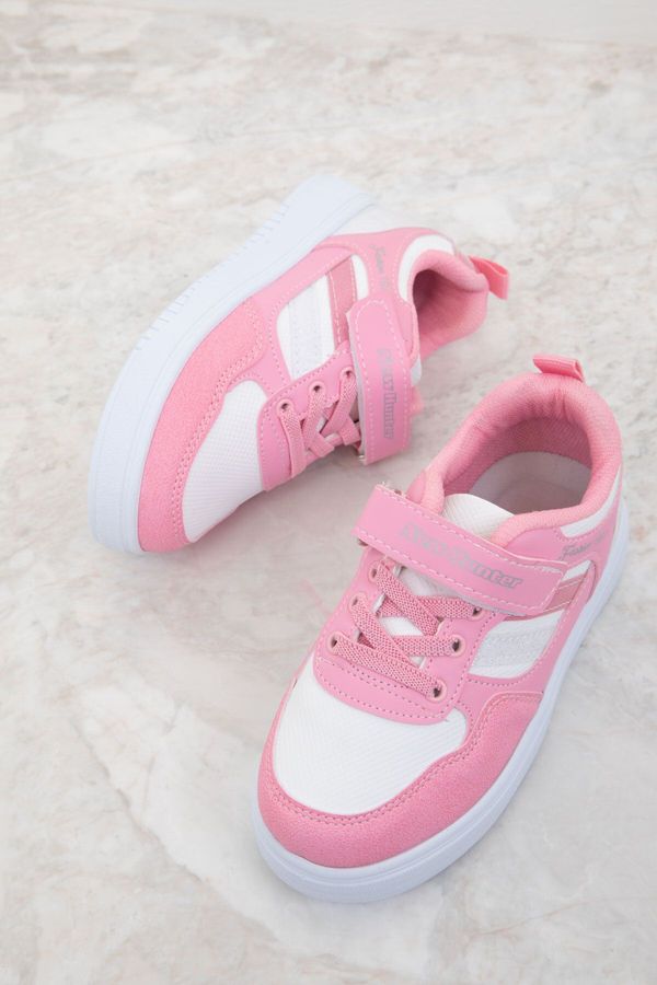 Soho Soho Pink-White Kids Sneakers 19612