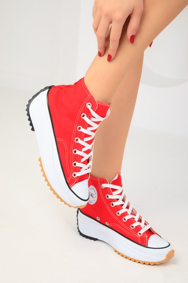 Soho Soho Red Women's Sneakers 18153