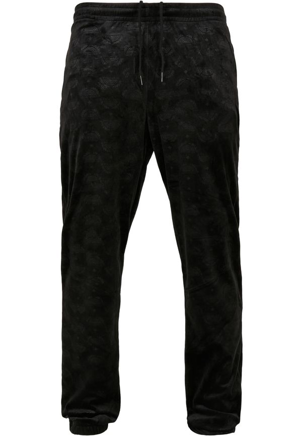 Southpole Southpole AOP Velour Pants Black