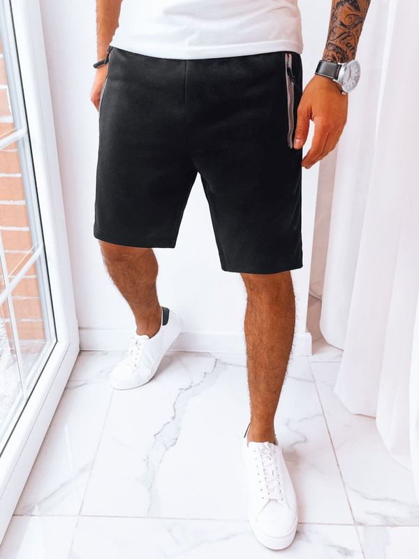 DStreet Spodenki męskie dresowe czarne Dstreet