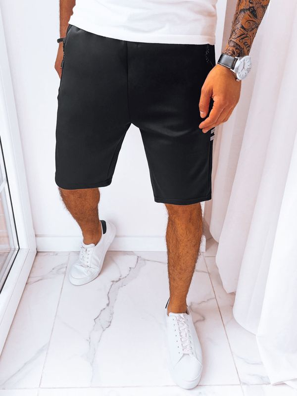 DStreet Spodenki męskie dresowe czarne Dstreet