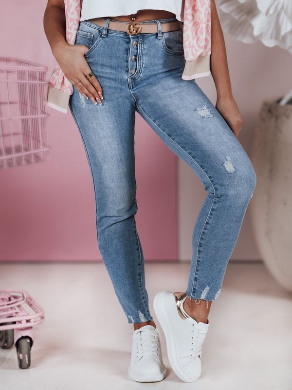 DStreet Spodnie damskie jeansowe skinny TRENDIVA Dstreet